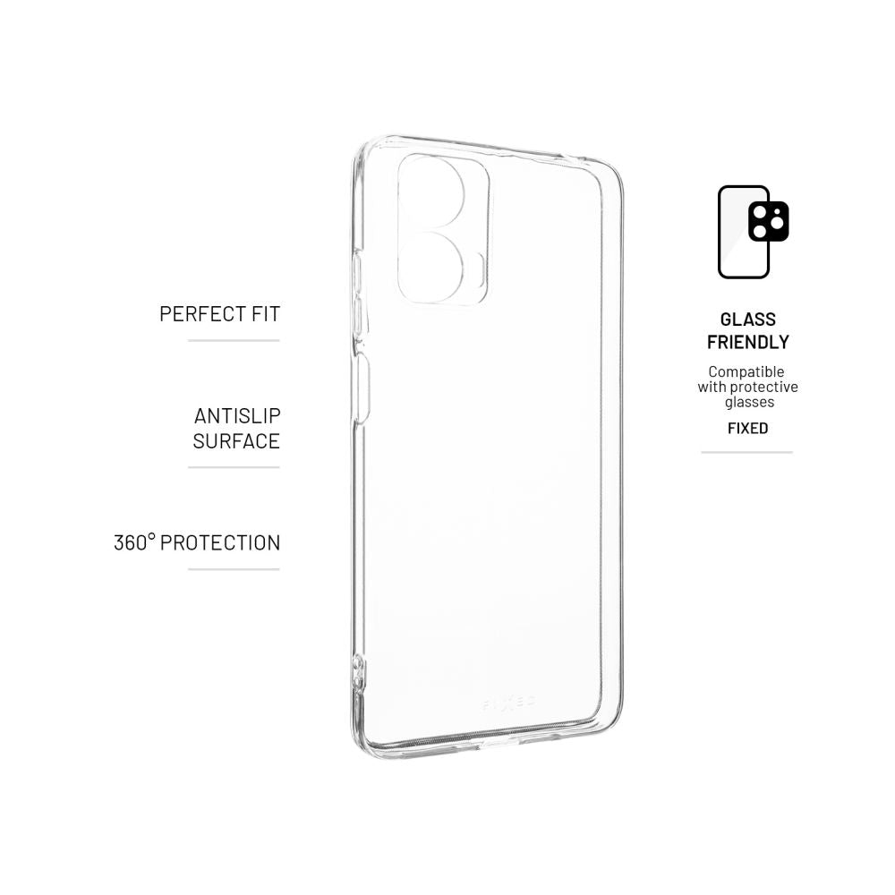 FIXED Story TPU Back Cover for Motorola Moto G24 Power, clear