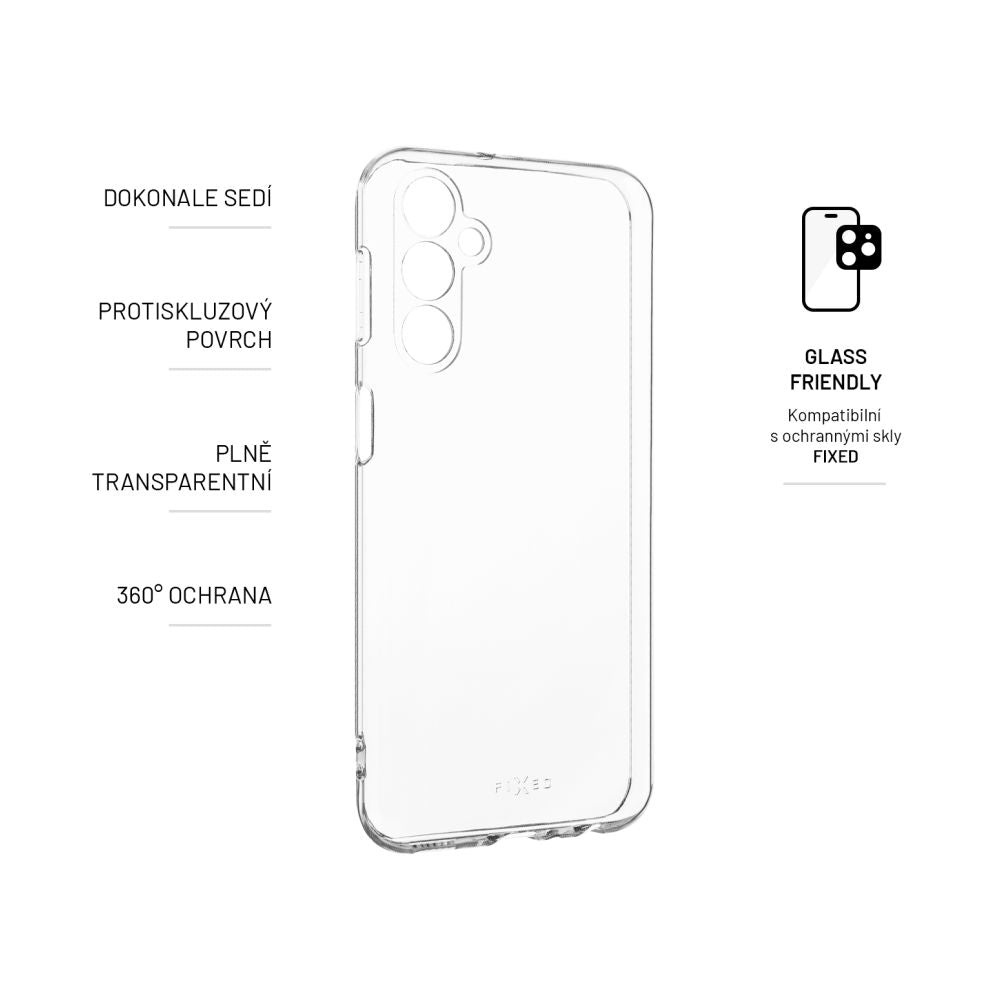 FIXED Story TPU Back Cover for Samsung Galaxy M34 5G, clear