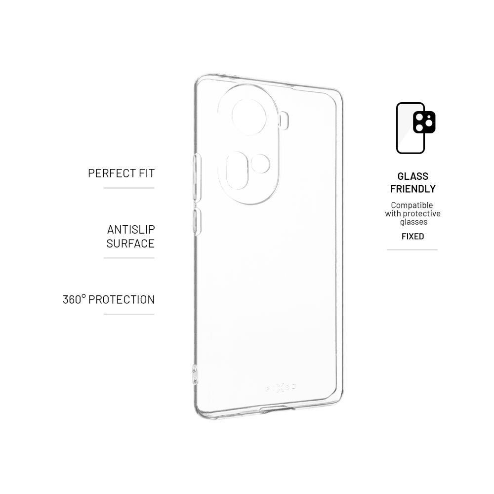 FIXED Story TPU Back Cover for Oppo Reno 11 5G, clear