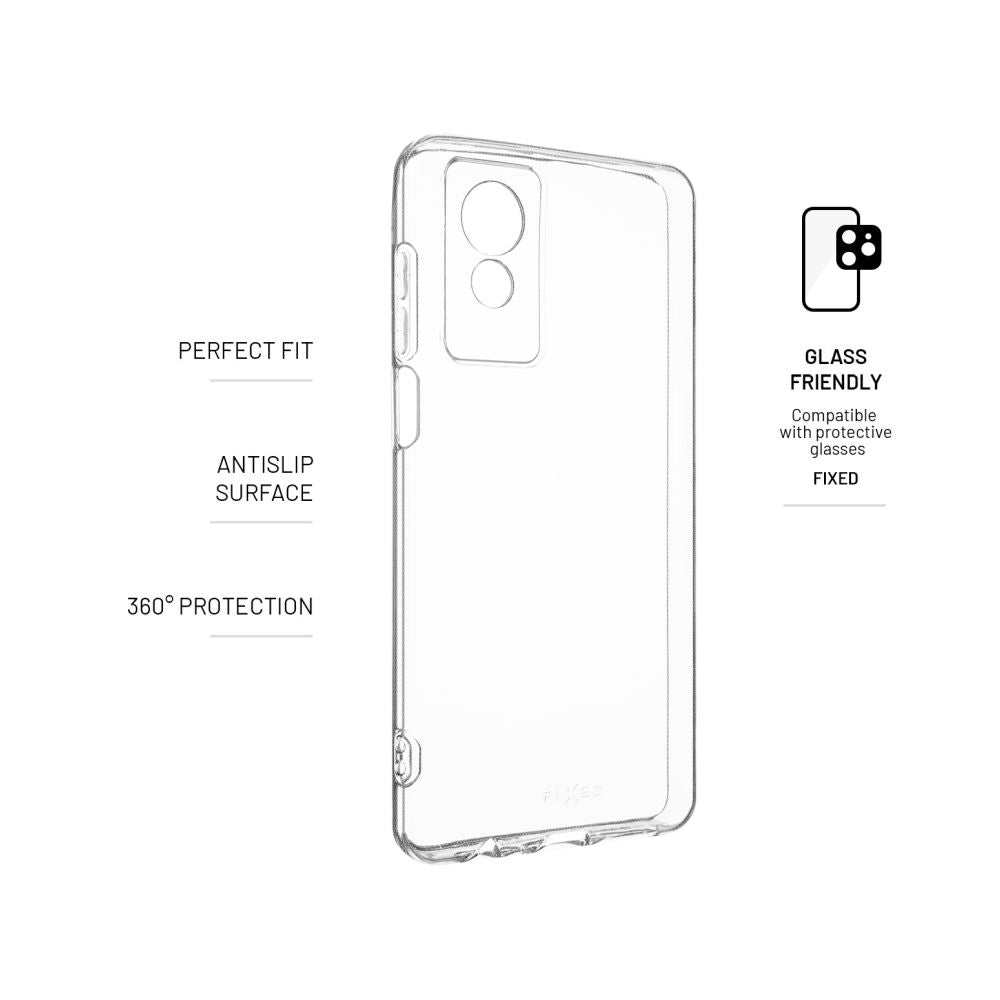 FIXED Story TPU Back Cover for TCL 501, clear