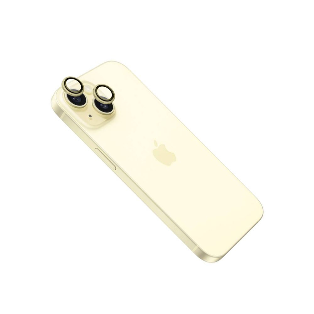 FIXED Camera Glass for Apple iPhone 15/15 Plus, yellow