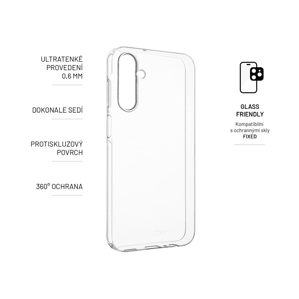 FIXED Story Slim TPU Back Cover for Samsung Galaxy A15/A15 5G, clear