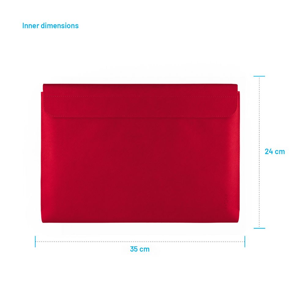 FIXED York for Laptops up to 15,3", red