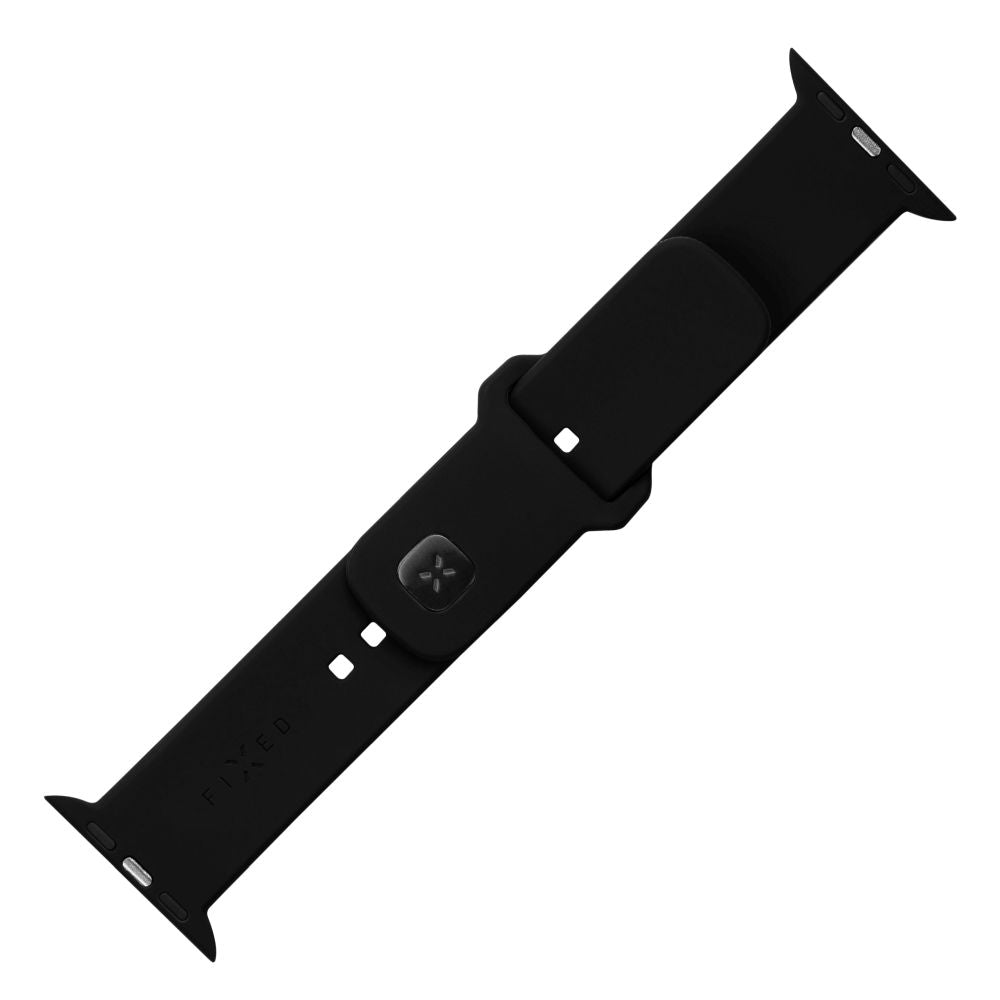 FIXED Silicone Sporty Strap Set for Apple Watch Ultra 49mm, black