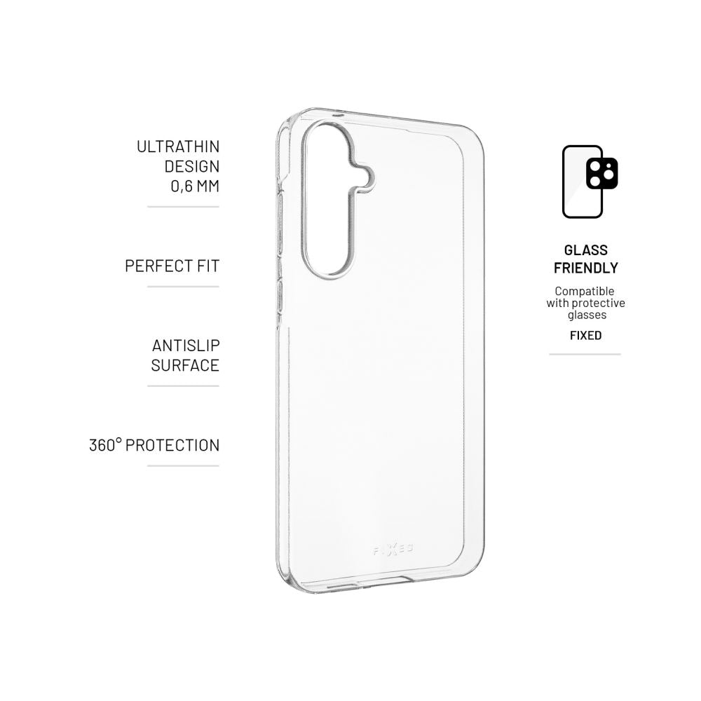 FIXED Story Slim TPU Back Cover for Samsung Galaxy A55 5G, clear