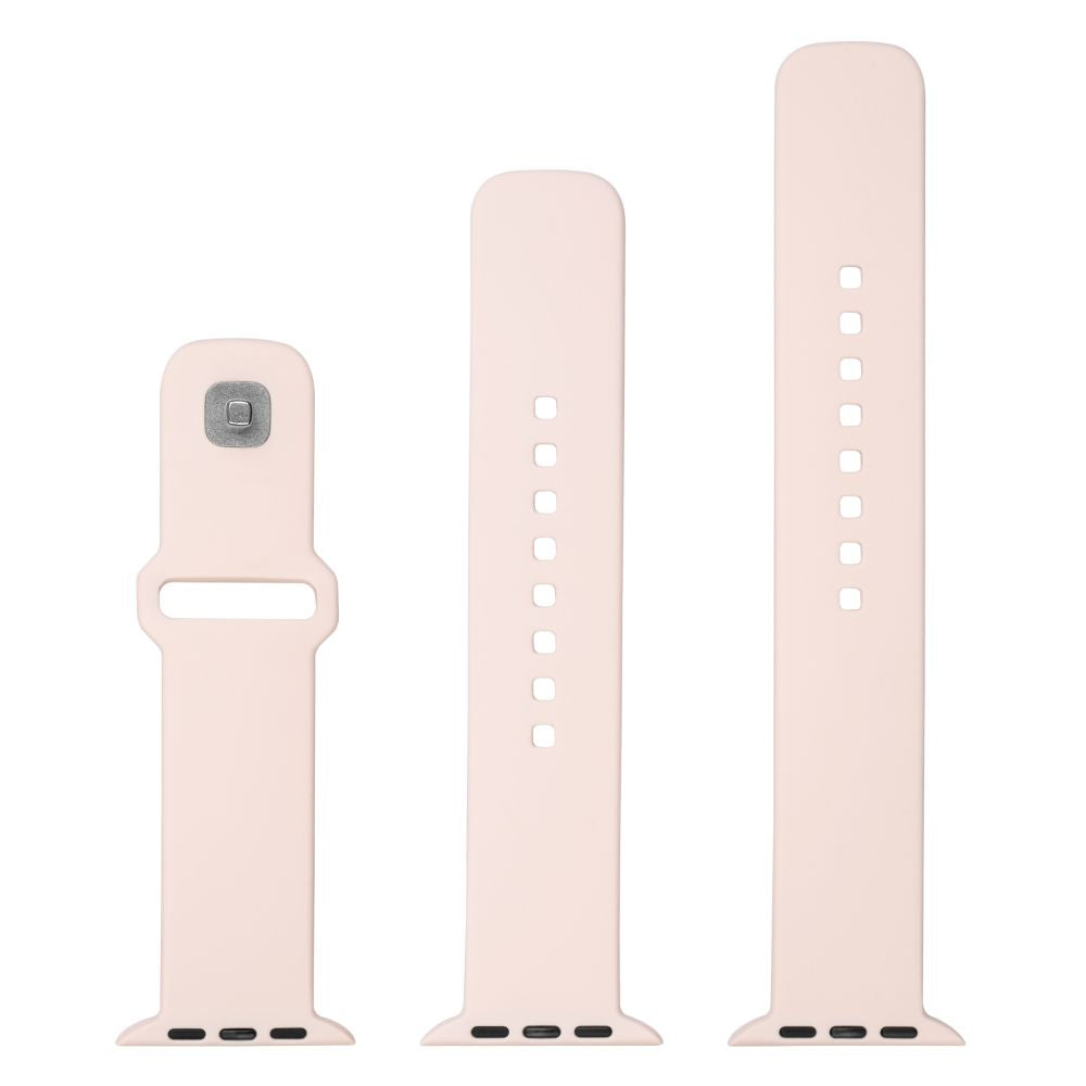 FIXED Silicone Sporty Strap Set for Apple Watch 38/40/41mm, pink