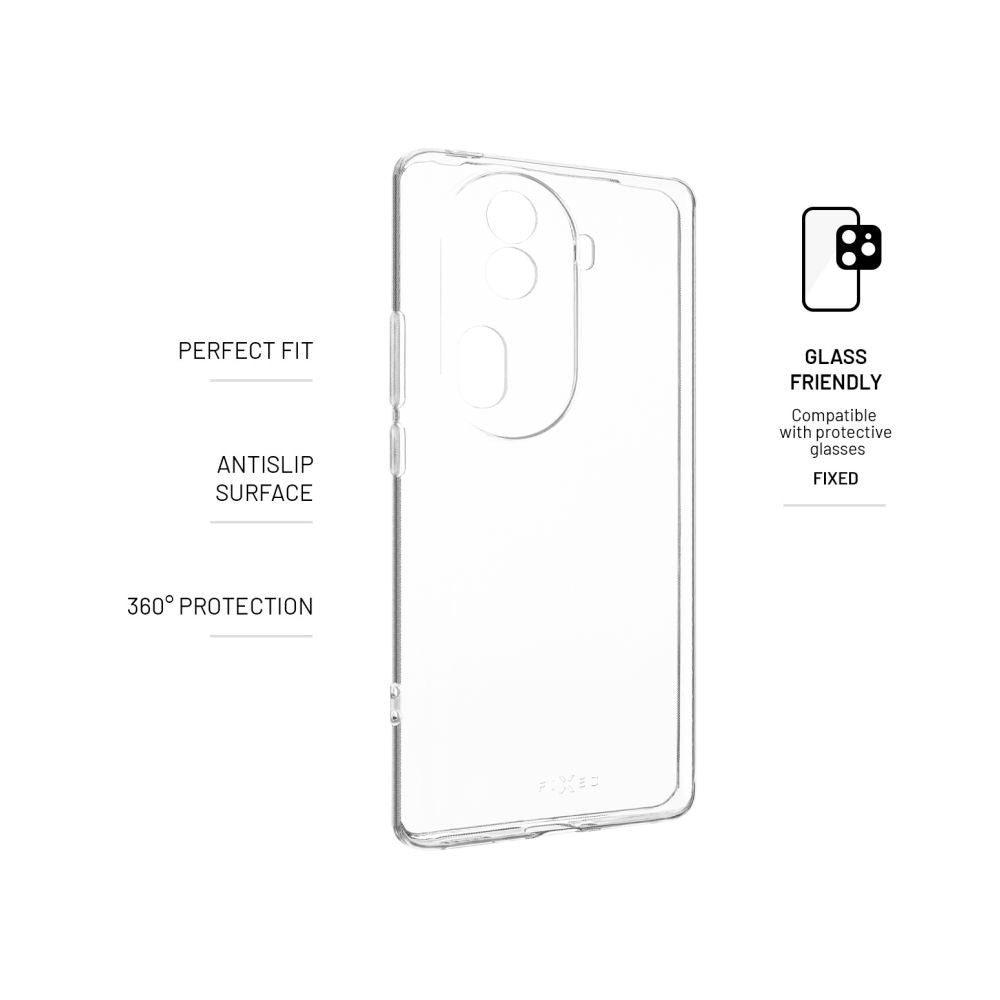 FIXED Story TPU Back Cover for Oppo Reno 11 Pro, clear