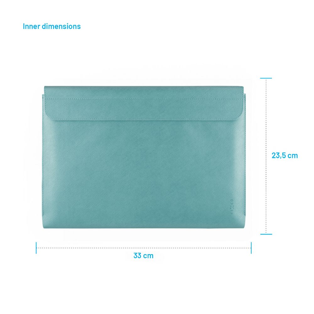 FIXED York for Laptops up to 13", light turquoise