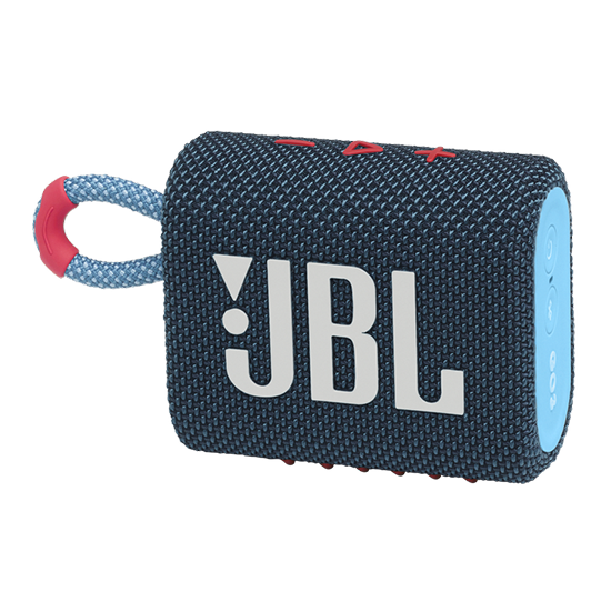 JBL Go 3 Bluetooth Speaker - Blue/Pink