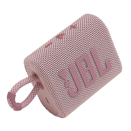 JBL Go 3 Bluetooth Speaker - Pink