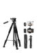 K&F Concept Compact Camera Tripod for DSLR Camera and Phone Black