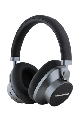 Karl Lagerfeld Saffiano Metal Logo Wireless Bluetooth On-Ear Headphone Black, Universal