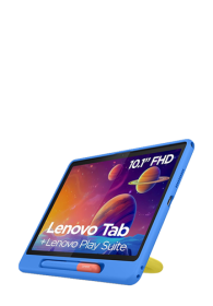 Lenovo Tab 10,1" FHD TB311FU + blauer Kids Bumper 128GB, 4GB RAM, Luna Grey