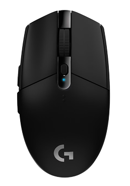 Logitech G305 Gaming-Maus Funk Optisch Schwarz 6 Tasten 12000 dpi Black, kabellos