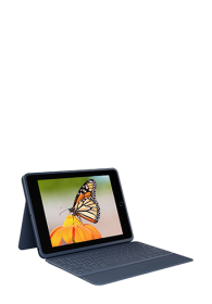 Logitech Rugged Combo 3 Case mit integrierter Tastatur Classic Blue, fr Apple iPad 10,2 ( 7. / 8. / 9. Gen )