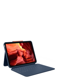 Logitech Rugged Combo 4 Case with integrated keyboard Classic Blue, for Apple iPad 11" (A16) / iPad 10,9" (10. Gen)