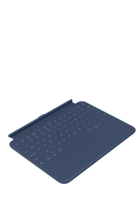 Logitech Rugged Combo 4 Case with integrated keyboard Classic Blue, for Apple iPad 11" (A16) / iPad 10,9" (10. Gen)
