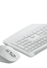 Logitech Signature Comfort Plus Combo MK880, Wireless keyboard and mouse set White, 920-014025, Qwertz