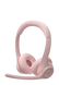 Logitech Zone 300 Wireless Bluetooth Headset With Noise-Cancelling Microphone Rosa, 981-001412