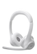 Logitech Zone 300 Wireless Bluetooth Headset With Noise-Cancelling Microphone White, 981-001417