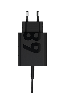 Motorola Turbopower GaN Fast - Charging 68W USB Type-C inkl. 1m Kabel 6,2A Black, PG38C06281