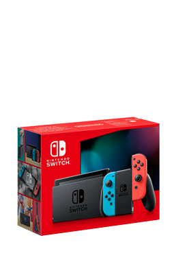 Nintendo Switch V2 2022 Edition 32GB, neon red - neon blue