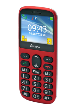 Olympia Sun Komfort Dual SIM Red