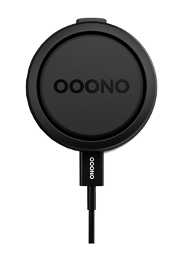 OOONO CO-Driver NO2 Traffic Detector, CarPlay & Android Auto compatible Black