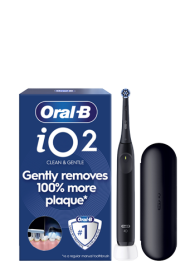 Oral-B iO 2 Elektrische Zahnbrste incl. Reiseetui Black
