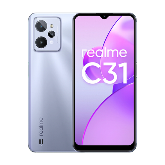 Realme C31 Dual Sim 4GB RAM 64GB - Light Silver EU