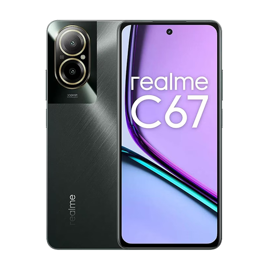 Realme C67 Dual Sim 6GB RAM 128GB - Black Rock