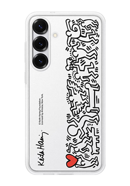 Samsung Flipsuit Case Keith Haring White, fr Samsung Galaxy S25+, EF-MS936CWEGWW