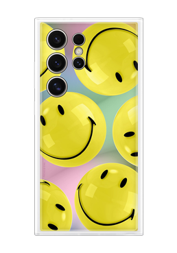 Samsung Flipsuit Case Smiley Yellow, fr Samsung Galaxy S24 Ultra, EF-MS928CYEGWW