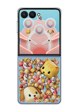 Samsung FlipSuit Case Transparent, fr Samsung Galaxy Flip7, EF-ZF766CTEGWW