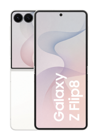 Samsung Galaxy Z Flip8 5G Dual Sim 256GB, 12GB RAM, Cream