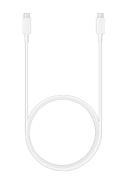Samsung Kabel USB-C to USB-C 1.8m (5A) White, EP-DX510JWEGEU