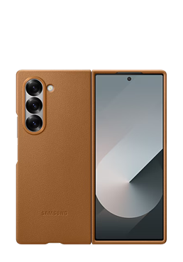 Samsung Kindsuit Case Brown, fr Samsung Galaxy Fold6, EF-VF956PAE