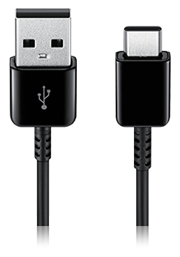Samsung Ladekabel / Datenkabel USB Typ-C Black, EP-DG930IBEGW, 150cm