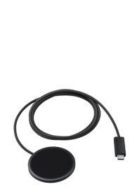 Samsung Magnet Wireless Charger 25 Watt mit Schnellladeadapter 45 W Dark Gray, EP-P2900TB