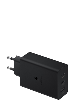 Samsung Netzteil 65W schwarz, 2x USB-C, 1x USB Anschluss