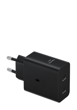 Samsung Schnellladegert 50W DUO USB Type-C, inkl. USB Type-C Kabel Black, EP-T5020XBEGEU