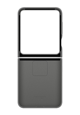 Samsung Silicone Case with Ring Grey, fr Samsung Galaxy Flip6 / Flip7 FE, EF-PF741TJEGWW