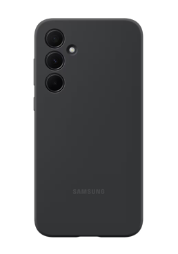 Samsung Silicone Cover Black, fr Samsung Galaxy A35 5G, EF-PA356TBEGWW