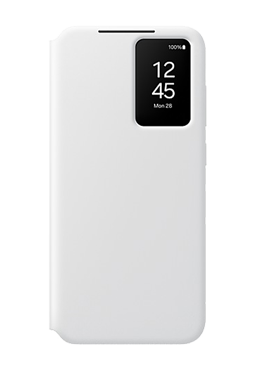 Samsung Smart View Wallet Case White, fr Galaxy S24 FE, EF-ZS721CWEGWW