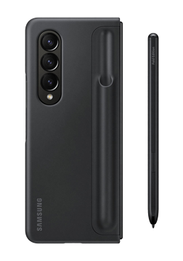 Samsung Standing Cover mit Pen Black, fr Samsung Galaxy Z Fold4, EF-OF93PCBEGWW