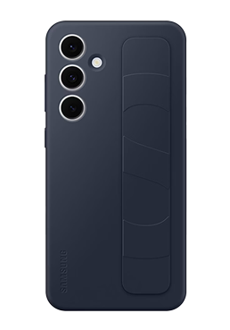 Samsung Standing Grip Case Blue Black, fr Galaxy S24 FE, EF-GS721CNEGWW