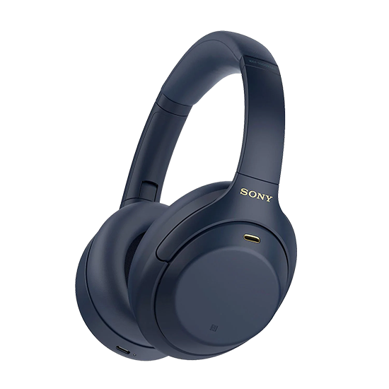 SONY WH1000XM4 Over-Ear Wireless Headset - Blue