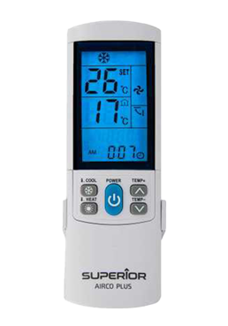 Superior Electronics AirCo PLUS - Universelle Fernbedienung fr Klimaanlagen White, SUPCU001, incl. 4000 Codes