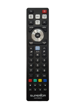 Superior Electronics ReplacemRemote Control - Ersatzfernbedienung Black, SUPTRB027, fr Sky Decoder
