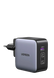 UGREEN 65W Fast Wall Charger, USB-A  & 2 x USB-C Black